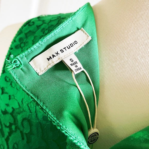 Max studio emerald lace dress - Picture 4 of 5